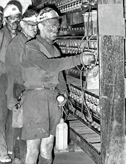 A sad moment as miners for the last time hang up their lampsat the doomed Silksworth