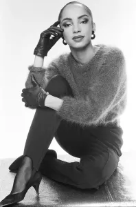 Sade, pictured in the studio, March 1984 Helen Folasade Adu