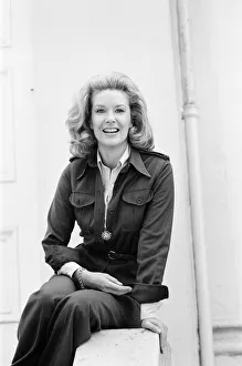 01315 Prints: Sally Ann Howes, English actress and singer, London, Friday 8th June 1973