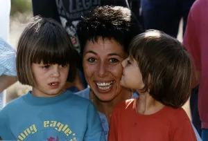 Sally Becker, British Aid Worker pictured August 1993. Returns to Mostar