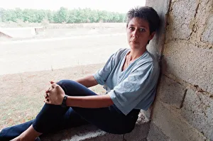 Sally Becker, British Aid Worker pictured August 1993. Returns to Mostar