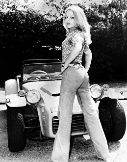 Sally Thomsett actress stars in Man About The House August 1973