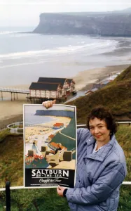Seaside Town Prints: Saltburn has beaten the likes of Blackpool and Brighton to a national promotion award