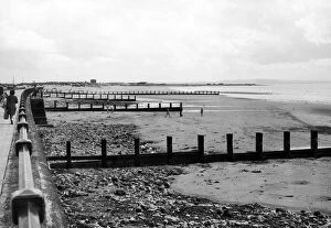 00441 Collection: Saltcoats Beach, North Ayrshire, Glasgow, Scotland, 1st August 1960