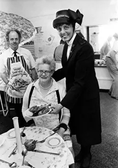 Dinner Prints: Salvation Army chiefs are celebrating their own miracle - the feeding of the 5