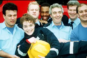 Sam Beckinsale actress stars in the television program Londons Burning with cast Dbase