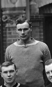 Sam Hardy, goalkeeper for Liverpool football club from 1905 to 1912 before going on to