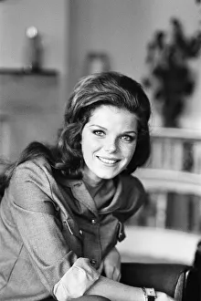 01131 Prints: Samantha Eggar, British actress is interviewed by Donald Zec, Daily Mirror Journalist