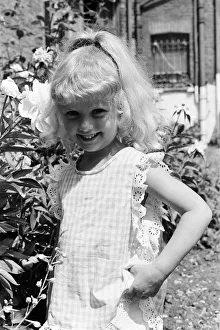 01216 Prints: Samantha Gates, Child model, Saturday 20th June 1970