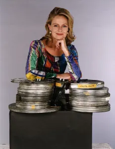 Samantha Norman TV presenter of LWT Dial Midnight programme daughter of Barrie Norman