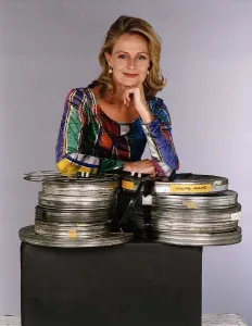 Samantha Norman TV presenter of LWT Dial Midnight programme daughter of Barrie Norman
