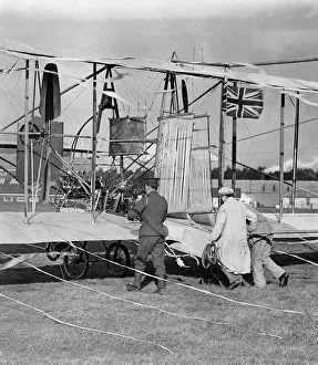 Innovator Prints: Samuel Cody January 1909 British Army aeroplane no 1 trials at Aldershot