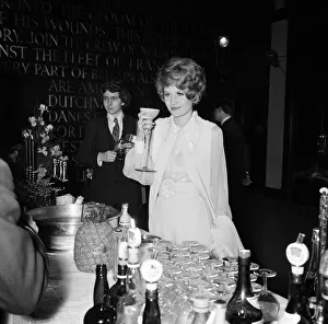 Sandie Shaw at her 21st Birthday Party held at Madame Tussauds. 26th February 1968