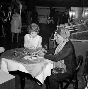 Sandie Shaw at her 21st Birthday Party held at Madame Tussauds. 26th February 1968