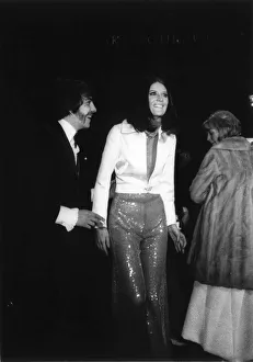 Sandie Shaw with husband Jeff Banks, pictured arriving at the opening night of new