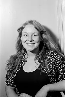 Award Ceremonies Prints: Sandy Denny, top female singer at the Melody Maker Pop Poll Awards. 15th September 1971