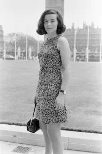 01129 Prints: Sara Keays, 23 year old is Secretary to Bernard Braine Conservative MP