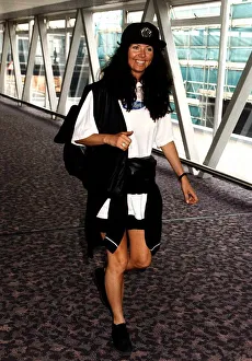 Sarah Brightman Actress and singer leaves for LA Los Angeles