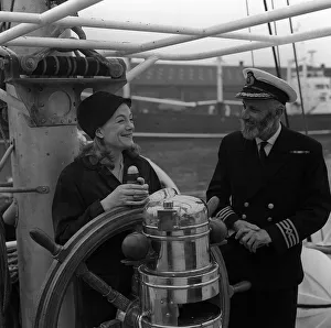Sarah Churchill September 1966 Lady Audley - Daughter Of Sir Winston Churchill - Pictured