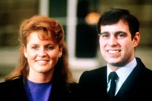 Sarah Ferguson and Prince Andrew announce engagement March 1986