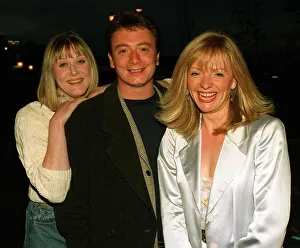 Sarah Lancashire with Sean Wilson and Tracy Brabin - Coronation Street stars at V&A