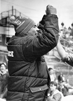Scans for Anna Terry Cooper celebrating at the final whistle of the game between