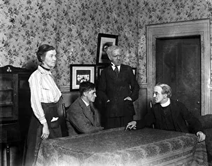 Ireland Prints: A scene from Mr Brinsley MacNamaras new play The Master