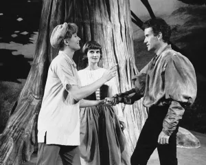 Shakespeare Prints: A scene from the RSC production of As You Like It'Left to Right
