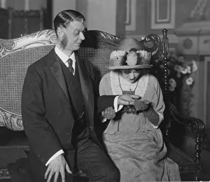 Scene from the theatre play Better Not Enquire. 20th April 1911