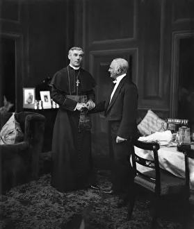 Scene from theatre production of The Cardinals Romance at the Savoy Theatre