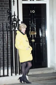 Scenes at 10 Downing Street amid the Conservative Party leadership battle