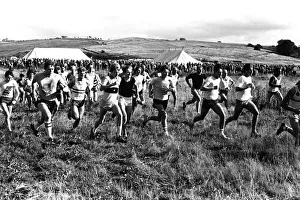 Scenes from the 1986 Alwinton Border Shepherds Show 12 October 1986 The fell race