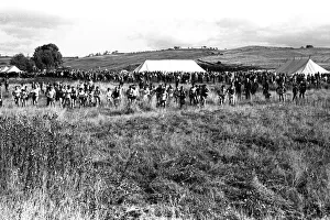 Scenes from the 1986 Alwinton Border Shepherds Show 12 October 1986 The fell race