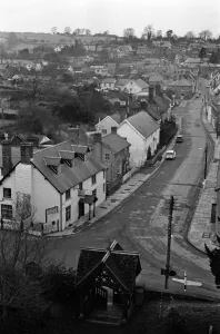 01063 Prints: Scenes in Bishops Castle, Shropshire. 21st January 1964