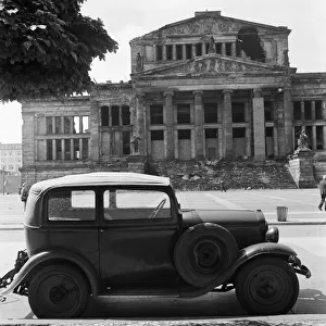 Scenes in East Berlin, East Germany showing daily life continuing as normal soon after