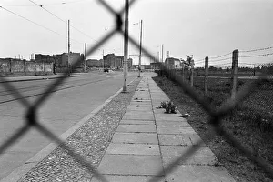 01162 Prints: Scenes in East Berlin, four years after work began on the construction of the Berlin Wall
