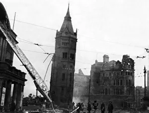 Scenes in Hull, East Yorkshire showing the Prudential Tower on Queen Victoria Square