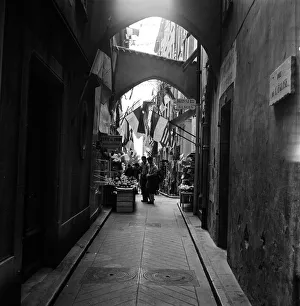 01489 Prints: Scenes in Monte Carlo, Monaco, ahead of the wedding of Grace Kelly and Prince Rainier