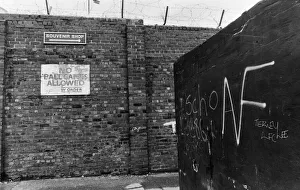 Scenes outside Anfield, home ground of Liverpool Football Club
