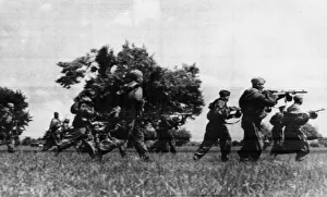 Scenes on the Russian front during the counter-offensive campaign of the Soviet Red Army
