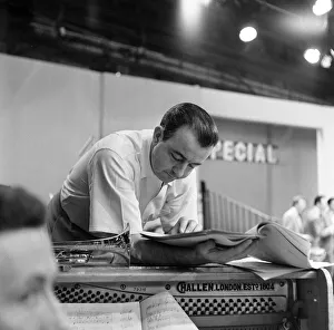 00466 Prints: Behind the Scenes, on the set of BBC TV Programme, Six-Five Special