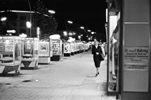 01167 Prints: Scenes in West Berlin, West Germany showing daily life continuing as normal soon after