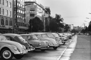 01167 Prints: Scenes in West Berlin, West Germany showing daily life continuing as normal soon after