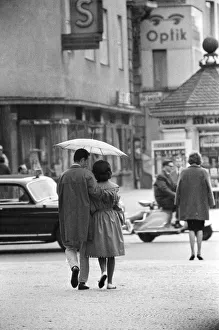 01167 Prints: Scenes in West Berlin, West Germany showing daily life continuing as normal soon after