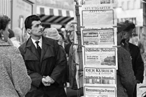 01167 Prints: Scenes in West Berlin, West Germany showing daily life continuing as normal soon after