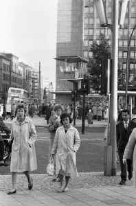 01167 Prints: Scenes in West Berlin, West Germany showing daily life continuing as normal soon after