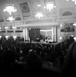 Musicians Prints: Scenes at the Winter Gardens in Blackpool after riots broke out during the Rolling Stones