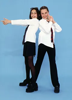 1990s Fashion Prints: Back to School Clothes Schoolchildren fashion, August 1997