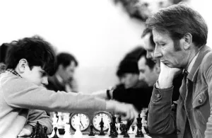 Schoolboy Tim Wall crowned his victory in a junior chess championship when he defeated a
