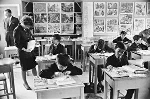 Schoolchildren in Language Class at Pestalozzi Village for Children in Sedlescombe